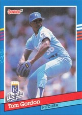 1991 Donruss Baseball Tom Gordon Kansas City Royals #242