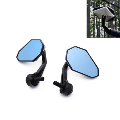 Espejo retrovisor lateral de extremo manual CNC con atornillable M12 para BMW R nineT Scrambler Urban Foto 1 de 4