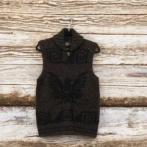 RRL Ralph Lauren Wool Shawl Collar Vest Size S Men's #EA ACA - Picture 1 of 5