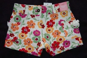 Gymboree FIESTA DEL SOL Flower Print Shorts Colorful NWT 4 7 - Picture 1 of 1
