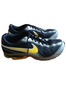Nike Impax BRS Sneakers Uomo Taglia US 13 Nero Argento Giallo Rare Scarpe da Corsa - Foto 1 di 6