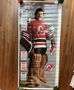 New Jersey Devils Glenn Chico Resch H-O Growth Chart Poster/ Rare Vintage 80’s