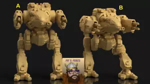 Mech MCII-MWK Mad Cat Mk II "Moonwalker" per Battletech scala CGL Syllogy - Foto 1 di 1