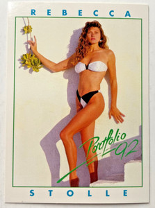 Portfolio Endless Summer Rebecca Stolle #29 Trading Card 1992 Swimsuit Model