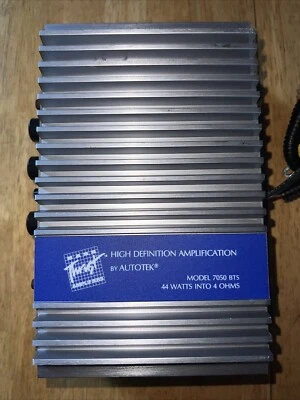 Bass Thrust 7050 BTS By AUTOTEK old School Amplifier Foto 1 de 4