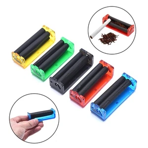 70 mm Easy Manual Cigarette Tabak Raucherwalzenhersteller Rolling Machine Clear - Bild 1 von 8
