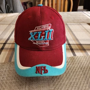 NFL SUPER BOWL XLII 2008 FOOTBALL MÜTZE CAP BESTICKT NFL - Bild 1 von 12