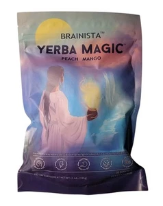 Polvo de té instantáneo Yerba Magic Yerba Mate - Sabores de mango melocotón - 30 porciones - Imagen 1 de 13
