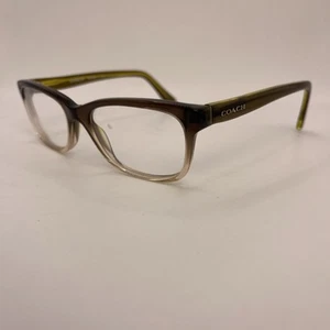 Coach Eyeglasses HC6089 5400 Olive Brown 49-16-135 *Frames Only* - Picture 1 of 14