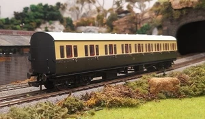 * OO * Hornby * GWR Collett Suburban Composite RH Coach 6627 * BOXED * R4875A * - Bild 1 von 11