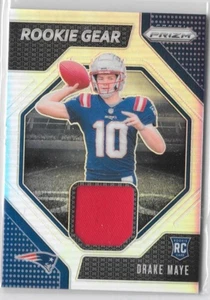 2024 Panini Prizm - Rookie Gear Drake Maye Prizm #RG-DME (MEM, RC) - Bild 1 von 3