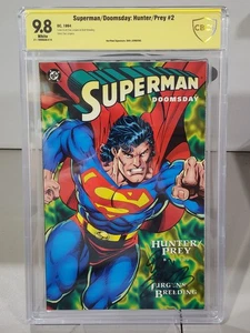 Superman/Doomsday Hunter/Prey #2 CBCS 9.8 signiert von Dan Jurgens - Bild 1 von 1
