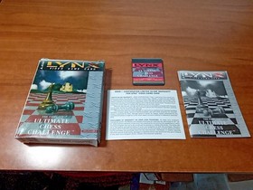 Ultimate Chess Challenge (Atari Lynx, 1991) CIB Complete W/ Box Manual