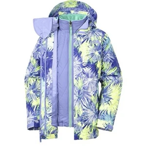 The North Face Triclimate 3-in-1 Jacket Girls M (10/12) Blue Reversible Liner - Picture 1 of 15