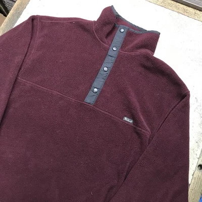 Vintage Woolrich Men’s L Tall Polartec 1/4 Snap Fleece Jacket 90s Made In USA - Image 1 of 4