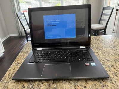 Lenovo IdeaPad FLEX 4-1470 Touch Screen 8GB RAM 256GB SSD i5-6200u@2.30GHz Nice - Image 1 of 4