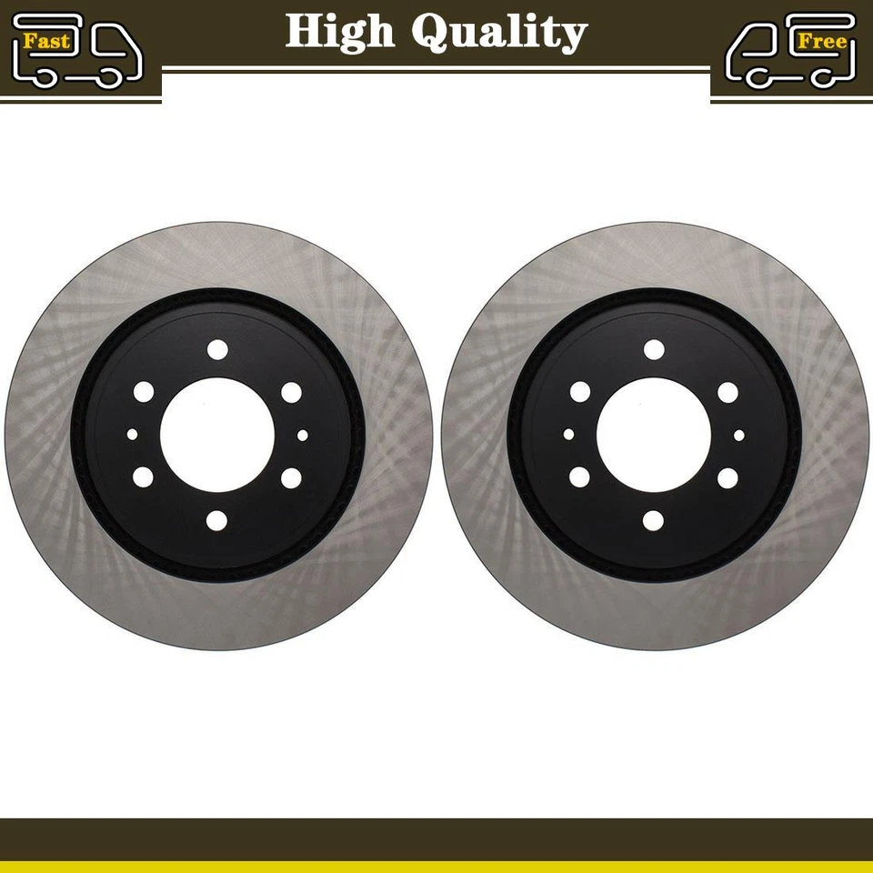 2 rotores de disco delanteros para Ford Expedition 2007-2020 Ford F-150 2010-2019 Foto 1 de 4