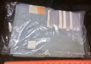 "Kit de mantel vintage Bernat 58"" X 56"" - azul pizarra colonial - nuevo en stock" - Imagen 1 de 8