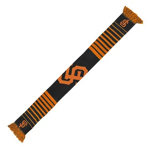 San Francisco Giants Scarf Knit Winter Neck NEW - Big Logo - Team Colors - Picture 1 of 1