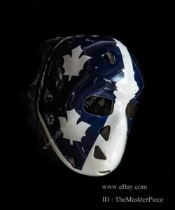 Ice Hockey Mask Goalie Helmet Wearable Home Decor Curt Ridley G143 - Picture 1 of 6