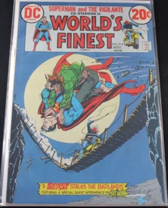 Funda de cómic Nick Cardy de Batman Superman 214 de Batman Superman del Mundo en muy buen estado - Imagen 1 de 1