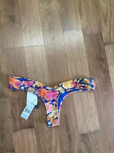 NWT Rip Curl Large Bare Coverage Tropical Swim Bikini Bottoms Only FREE SHIPPING - Picture 1 of 6