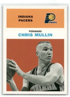 Chris Mullin 1998-99 Fleer Tradition #17 '61 VINTAGE Parallel Indiana Pacers - Image 1 of 2