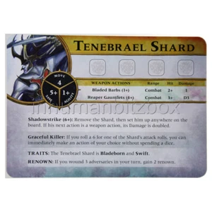 WQST04 CARTE TENEBRAEL SHARD WARHAMMER QUEST SILVER TOWER (ENGLISH EDITION) - Picture 1 of 1