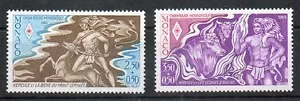 Timbre de Monaco N° 1387 -- 1388 neuf ** MNH - Imagen 1 de 1