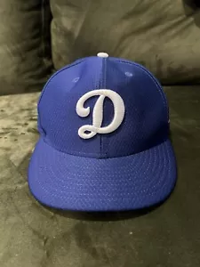 New Era 59Fifty Men Women Cap Los Angeles Dodgers D Blue Diamond Era Fitted Hat - Picture 1 of 8