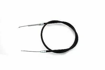 Black Clutch Cable +4  Over Stock for Harley Davidson by V-Twin - Image 1 of 1