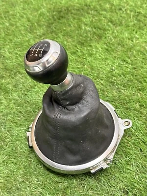 AUDI TT 8J MK2 MANUAL 6 SPEED GEARKNOB & GAITER ♻️ 8J0711113 FREE P&P  #879 - Image 1 of 4