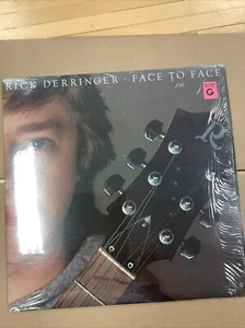 RICK DERRINGER FACE TO FACE LP EX Bluesky JZ-36551 1980 - Picture 1 of 4