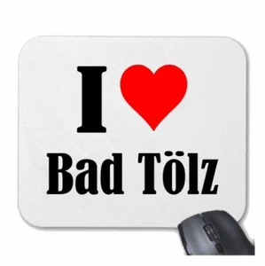 MOUSEPAD Mauspad I Love Bad Tölz Ich Liebe Bad Tölz - Bild 1 von 1