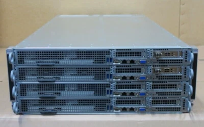 Supermicro SuperServer F618H6-FTPTL+ 4x Node 2x E5-2630v3 64GB RAM 12x 3.5" Bay - Image 1 of 4