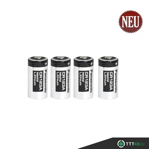4 x Panasonic CR123 / CR123A 3V Lithium Hochleistungs- Batterie - Bild 1 von 1