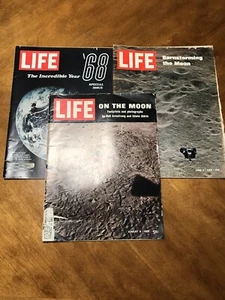 Lot 1969 Apollo LIFE The incredible Year '68, Barnstorming the Moon, On the Moon - Imagen 1 de 12