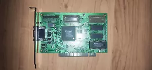 Trident TGUI9680-1 1MB UNION PCI VGA Video Card Retro Gaming Working - Picture 1 of 6