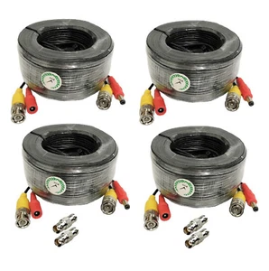 Cable de alimentación y video 4x100 pies de calidad premium para cámaras de seguridad Lorex CCTV - Imagen 1 de 2