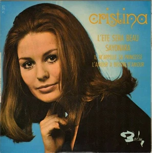 CRISTINA L'ETE SERA BEAU FRENCH ORIG EP ALAIN GORAGUER / CHRISTIAN GAUBERT - Imagen 1 de 1