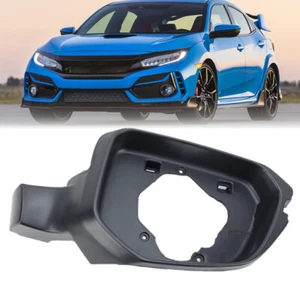 Links Beifahrerseite N/S Seite Schwarz Außenspiegel Abdeckung Rahmen für Honda Civic 2016-2020 - Bild 1 von 11