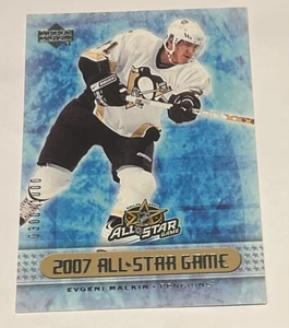 2007 Evgeni Malkin All Star Game Card Upper Deck 0300/1000      AS11  - Picture 1 of 2