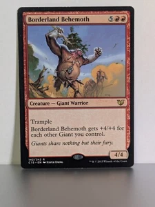 Borderland Behemoth R MTG Commander 2015 English - Picture 1 of 1