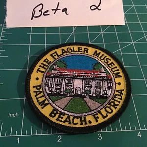 Stoney Clover Flagler Museum PATCH Palm Beach USA Florida History - Picture 1 of 6