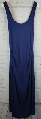 Maxi Vestido Rachel Pally Sin Mangas Azul Lilia Modal Bodycon Hecho en EE. UU.! Talla M Foto 1 de 4