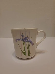 Vintage Corning Ware Corelle Shadow Iris Floral Coffee Tea Cup Mug USA - Picture 1 of 7