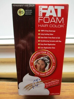 Samy Fat Foam цвет волос - R5 средний красновато-коричневый - Изображение 1 из 4