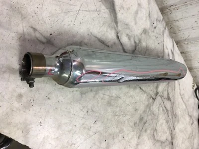 07 Yamaha XVZ1300 XVZ 1300 Royal Star Venture tubo traseiro esquerdo silenciador escape - Imagem 1 de 4