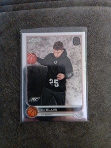 2023 Topps Chrome OTE Over Time Elite Basketball Eli Ellis RC 72