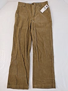 Chaps Boys Corduroy Pants 4 Pockets Straight Leg Lt Brown Size 10 New! #15225 - Picture 1 of 4